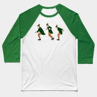 Griddy elf Baseball T-Shirt